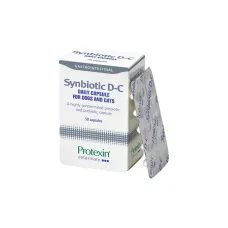 Protexin Synbiotic D-C probiotiká pre psy a mačky 5x10 kapsúl