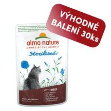 Almo Nature Holistic Sterilised s hovädzím 70g výhodné balenie 30ks