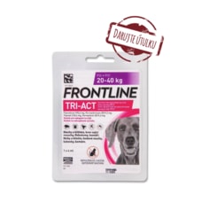 Frontline TRI-ACT spot-on dog L (1x4ml) 20-40kg (ÚTULOK VOŘÍŠKOV)