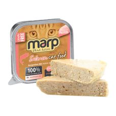 Marp Salmon vanička pre mačky s lososom 100g EXP 09/2023 ZĽAVA 70%