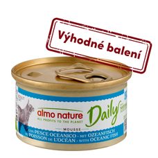 Almo Nature Daily Menu - Pena s morskými rybami 85g výhodné balenie 24ks