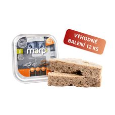 Marp Natural Plus vanička pre psov s kačicou a husou 12x150g