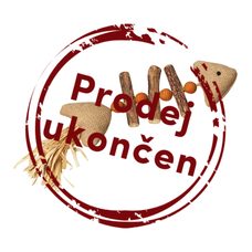 Nobby hračka pre mačky Rybia kosť s Matatabi 20 cm