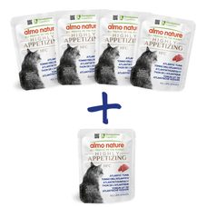 Almo Nature HFC Highly Appetizing - Atlantský tuňák 50g 4+1 ZDARMA