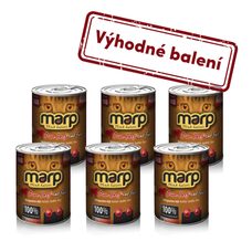 Marp Beef konzerva pre mačky s hovädzím 6x400g