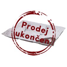 Nobby Classic obdĺžnikový vankúš Sama svetlo sivá 80 x 60 x 10 cm