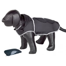 Nobby Rainy  čierna reflexná pláštenka pre psa 40cm