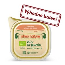 Almo Nature Bio Organic - vanička pre psov s lososom 100g výhodné balenie 32ks