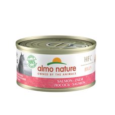 Almo Nature HFC Jelly - Losos 70g výhodné balenie 24ks