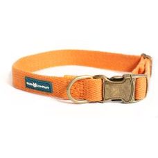 Farm Company ekologicky šetrný obojok pre psov zo sójových vlákien 2,5cm/42-65cm oranžová