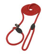 Nobby FUN Royal vodítko s obojkom 170cm / 9mm červená