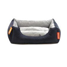 Aminela pelech s vankúšom S ​​čierna/sivá 60x50cm