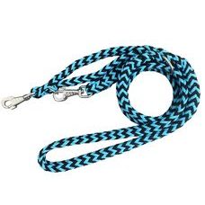 Lanové přepínací vodítka pletené HUGO - Světle modrá