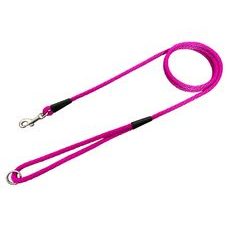 BAFPET Vodítko lano, ŠPIRÁLA JEDNOFAREBNÁ - Fuchsie