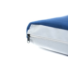 Matrace Aminela - 100x70x10cm Half and Half modrá/svetlo sivá