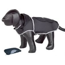 Nobby Rainy  čierna reflexná pláštenka pre psa  36cm