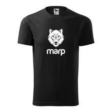 Marp pánske tričko Statement - čierne