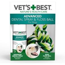 Vet`s Best dentálny sprej 120ml + žuvací lanový uzol 6cm