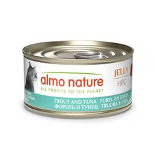 Almo Nature HFC Jelly - Pstruh a tuniak 70g