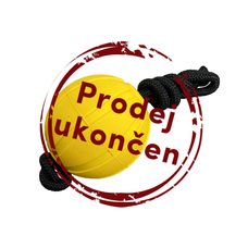 Loptička FOAM so šnúrkou - Žltá