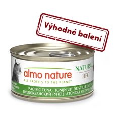 Almo Nature HFC Natural - Pacifický tuniak 70g výhodné balenie 24ks