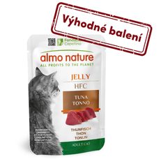 Almo Nature HFC Jelly - Tuniak v želé 55g výhodné balenie 24ks