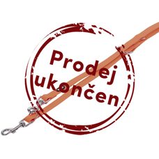 Nobby COVER vodítko pvc oranžové M/L 2m