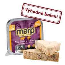 Marp Mix vanička pre psov jahňa+zelenina 16x100g