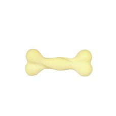 Eco friendly hračka pre psov kosť veľká žltá z TRP peny, 15cm/76g
