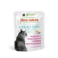 Almo Nature HFC Hydratačná kapsička - lososový vývar s filetmi 50g