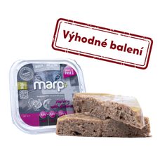 Marp Natural Plus vanička pre psov morčacie s lososom 12x150g