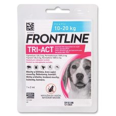 Frontline TRI-ACT spot-on  pre psov M (1x2ml) 10-20kg  ZĽAVA 30% EXP 06/22