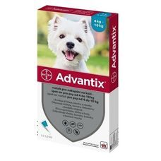 Advantix Spot On pre psov 4-10kg (1ml)