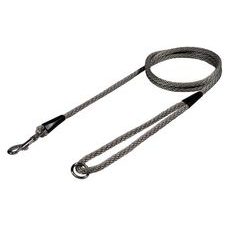 BAFPET Vodítko lano, ŠPIRÁLA JEDNOFAREBNÁ - Sivá