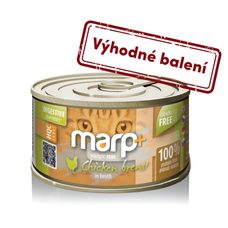 Marp Holistic Plus konzerva pre mačky – Kuracie prsia vo vývare 24x70g