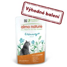 Almo Nature Holistic Urinary Help - s kuracím 70g výhodné balenie 30ks