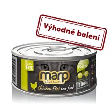 Marp Chicken Filet konzerva pre mačky s kuracími prsiami 12x70g
