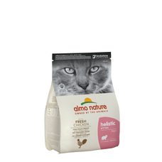 Almo Nature Holistic DRY CAT -  Mačiatka Kura a ryža 2kg