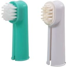 Nobby zubná kefka pre psov na prst 2 ks