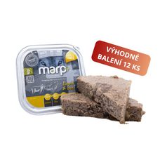 Marp Natural Plus vanička pre psov s jahňacím a hovädzím 12x150g