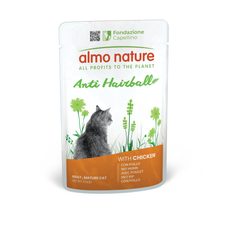 Almo Nature Holistic Anti Hairball - s kuracím 70g
