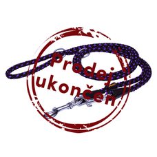 BAFPET Lanové prepínacie vodítko UZLÍK 10mm - Fialová