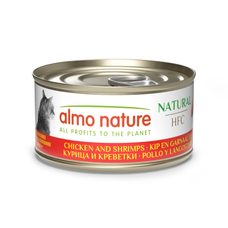Almo Nature HFC Natural - Kurací a krevety 70g