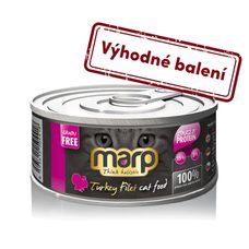Marp Turkey Filet konzerva pre mačky s morčacími prsiami 12x70g