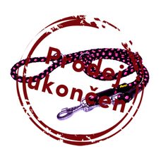 BAFPET Lanové prepínacie vodítko UZLÍK 14mm - Ružová