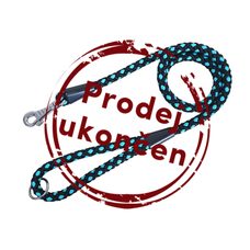 BAFPET Lanové vodítko UZLÍK 14mm - Svetlo modrá