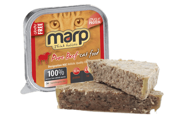 Marp Beef vanička pre mačky s hovädzím 16x100g vanička pro kočky s hovězím 16x100g