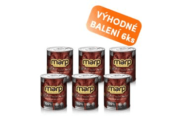 Marp Venison konzerva pre psov s divinou 6x800g Zveřina 6x800g