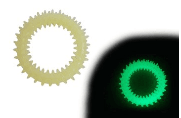 LUMINISCENČNÝ KRÚŽOK GLOW,, JEŽEK,, - FOSFOR