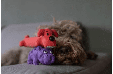 HRAČKA MULTIPET ORIGAMI PALS HROCH LATEX 10 CM